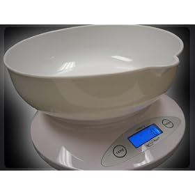 New Multifunctional 11lb, 5kg Digital Postal, Kitchen, Food Weight Scale,White