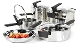 Philippe Richard Stainless Steel Cookware Set 10-Piece Discount