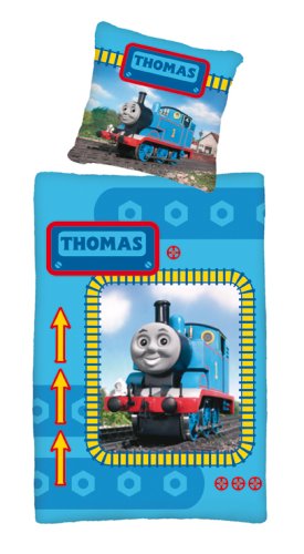 Childrens Toyshop  Spielwaren : Herding, 4488 35 050, Bettwäsche "Thomas und seine Freunde", ( Kids Best ), Größe: 80/80 cm + 135/200 cm, Linon