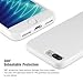technext020 iPhone 7 Plus White Case/iPhone 8 Plus White Case, Shockproof Ultra Slim Fit Silicone TPU Soft Gel Rubber Cover Shock Resistance Protective Back Bumper for iPhone 7 Plus/iPhone 8 Plus