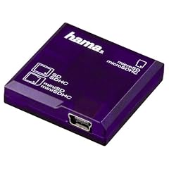 Hama All in One SD-Kartenleser USB 2.0 lila