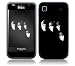 MusicSkins The Beatles - Band Skin for Samsung Galaxy S GT-I9000