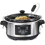 Hamilton Beach 33969A Set 'n Forget Programmable Slow Cooker, 6-Quart