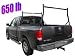 TMS PICK-UP-RACK 650-Pound Adjustable Universal Fit 2 Bars Utility Ladder Truck Pick Up Rack