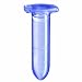 Eppendorf 022363395 Polypropylene Safe-Lock Graduated 2.0mL Microcentrifuge Tube with Leakproof Hinged Lid, Blue (Pack of 500)