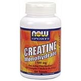 Now Foods Creatine Monohydrate 1500mg, 100 Tablets (Pack of 2)