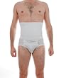 Underworks Zip-N-Trim Support Brief Girdle for Men with 8-inch Powerband