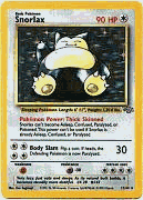Snorlax Holofoil - Jungle - 11 [Toy]