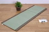 低反発ウレタンを使用しているい草ごろ寝フリーマット　『シンプル』 サイズ：60×180cm　 カラー：ブラウン(#7502109)