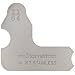 Starrett 167-11/64 Stainless Steel Radius Gauge - Inch, 11/64" Radius