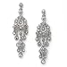 Rhinestone Dangle Chandelier Earrings for Prom, Bridesmaids & Weddings 1243