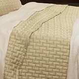 Bamboo Quilted Coverlet, King, Copper