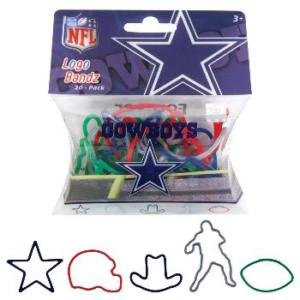 Forever Collectibles NFL Dallas Cowboys Logo Bandz 2nd Version