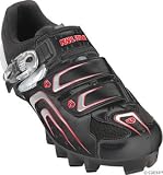Pearl Izumi Race MTB Shoe: Black/Silver; Women's Size 38.5