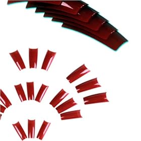 500 CHERRY French Acrylic False Artificial Tips Nail Art
