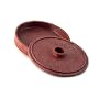 7" Fiesta Tortilla Server Paprika. Microwave safe - Great for Fajitas