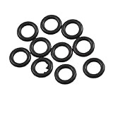 uxcell Oリング ゴム ブラック 5.3mm x 1.8mm 10個入