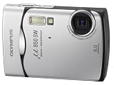 Olympus Mju 850SW Digital Camera - Starry Silver (8.0MP, 3x Digital Zoom) 2.5" LCD