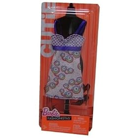 BARBIE FASHIONISTAS CUTIE FAB DRESS NEW MATTEL