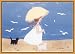 Mademoiselle Framed Canvas Art by Diane Ethier,14.3 in. x 10.3 in. Framed