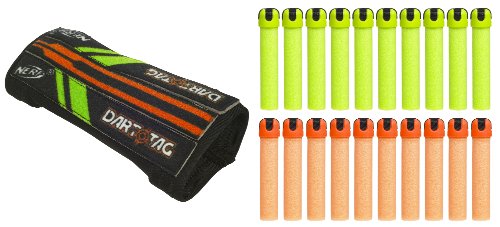 Nerf Dart Tag Sleeve Accessory w/ 20 Darts