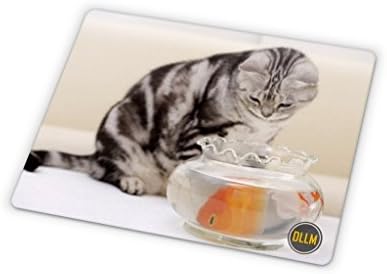 DLLM Small Lovely Kitten Cat Design Print Mouse Pad Mat - MK452
