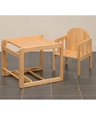 East Coast Nursery Wooden Combination Highchair - Natural