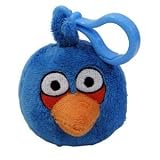 Angry Birds Plush Backpack Clip - Blue Bird