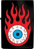 Eyeball Flame Refillable Metal Lighter ZP-0074