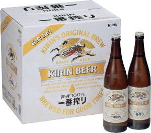 K-NISB12 キリン一番搾り生ビール大瓶セット （12本） 633ML*12ﾎﾝ 1セット