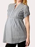 Motherhood Maternity: Short Sleeve Tie Detail Maternity Tunic