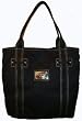 Guess Purse Handbag Tote Founders Tote Black Signature Print