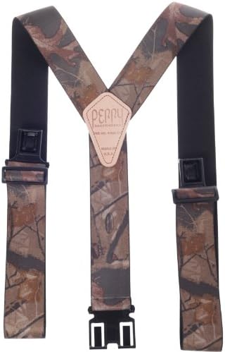 Perry Suspender 2" Elastic Realtree Original Adjustable Suspenders (Camo Green)