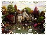 Review Jumbo 1962 / Jumbo Puzzle - Deco - Hidden Lake Chateau (1000 pieces)