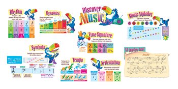 New Trend Enterprises Inc Bulletin Board Set Discover Music Original Musical Composition