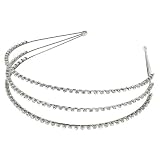 Isaac Mizrahi Bridal for Target Rhinestone Triple Headband