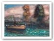 Morning Calm I by Elio DeChino 24"x18" Art Print Poster Latin