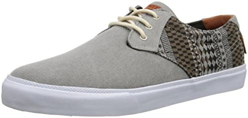Lakai Men's MJ Skateboarding Shoe, Aluminum Canvas, 10.5 M US