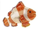 Plush Fancy Clown Fish 10.5"