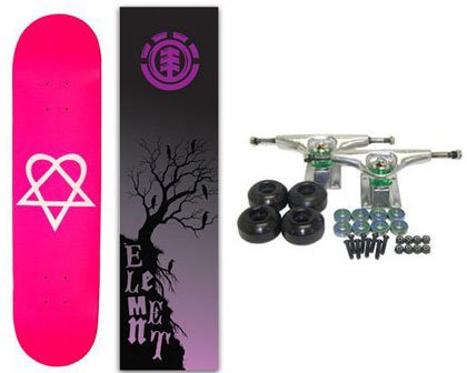 ELEMENT Skateboard BAM MARGERA Grip HEARTAGRAM BB COM P