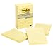 Post-it® Notes 660-rp, Recycled, Canary Yellow, Lined, 4 Inches X 6 Inches