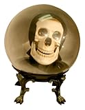 Good Tidings 4833578  Crystal Ball with Talking Skull Sound Activated Halloween Decoration