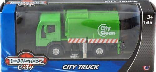 Teamsters City Cleaner Truck Lorry Vehicle Toy - Road Cleaner