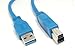 Micro Connectors, Inc. 6 feet Superspeed USB 3.0 A to B Cable (E07-306AB-BL) - Assorted colors