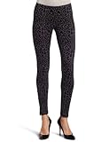 Hue Womens Animal Print Legging, Black, X-Small Hue Womens Animal Print Legging, Black, X-Small
