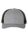 Richardson - Low Profile Trucker Cap - 115 - M/L - Heather Grey/Dark Charcoal