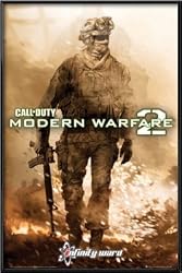 Call Of Duty: Modern Warfare 2 - Framed Gaming Poster (Style A) (Size: 24" x 36")