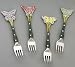 Butterfly Demitasse Forks