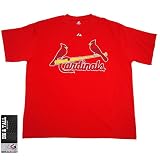 St. Louis Cardinals BIG Team Name T-Shirt by Majestic Athletic