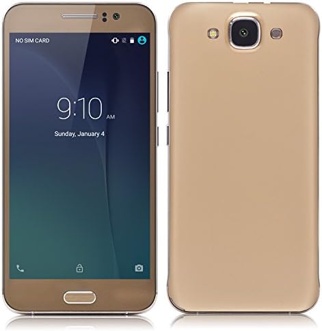 5 inch Unlocked QHD IPS Android 5.1 MTK6580 Dual Sim smartphone 512MB RAM +4GB ROM WCDMA Quad core Cell phone(Gold)
